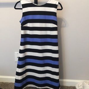 Striped work dress